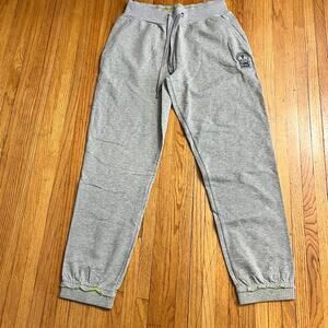Frankie Garage Pants Mens Large Gray Sweatpants Lounge Spellout